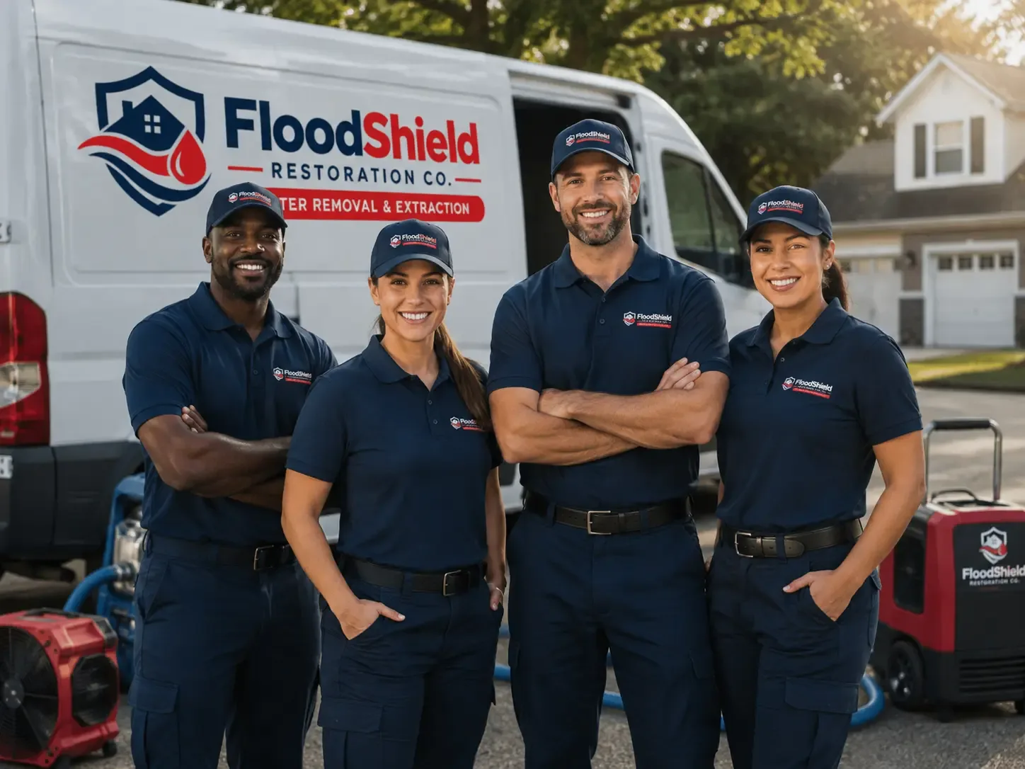 Flood Damage Restoration company in Manning, ND